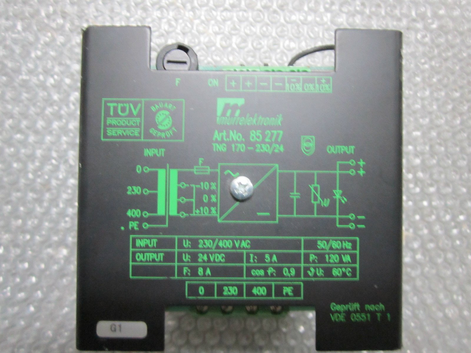 Murr-elektronik-85277-TNG-170-23024-24DC-5A-120VA-Transformer-Supply-Tested-161266625341 Murr elektronik 85277 TNG 170-230/24 24DC 5A 120VA Transformer Supply *Tested* - Image 1