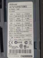 NEW Schneider Altivar 12 ATV12H075M2 0.75kw 1HP INVERTER - Image 3