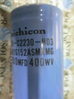 Nichicon BK0-C2230-H03 Capacitor LNR2G152ASMXMG 1500MFD 400WV *TESTED* - Image 7