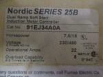Nordic 91EJ34A0A Dual Ramp Soft Start Motor Control 7.5/15HP 230/460VAC *Tested* - Image 7