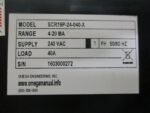 OMEGA SCR19P-24-040-X Power Relay Controller 4-20mA 240VAC 40A Load *Tested* - Image 9