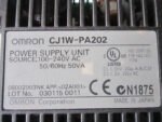 OMRON CJ1W-PA202 Power Supply Unit Omron PA202 100-240 VAC 50VA *Tested* ***Qty. - Image 8
