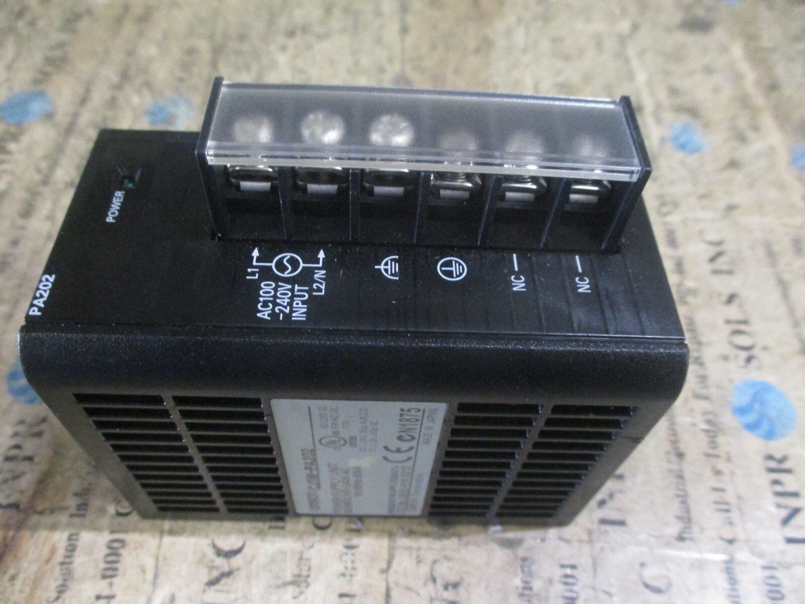Omron-CJ1W-PA202-Power-Supply-Unit-Omron-CJ1W-PA202-100-240VAC-50VA-Tested-155749855421 Omron CJ1W-PA202 Power Supply Unit Omron CJ1W-PA202 100-240VAC 50VA *Tested* - Image 1