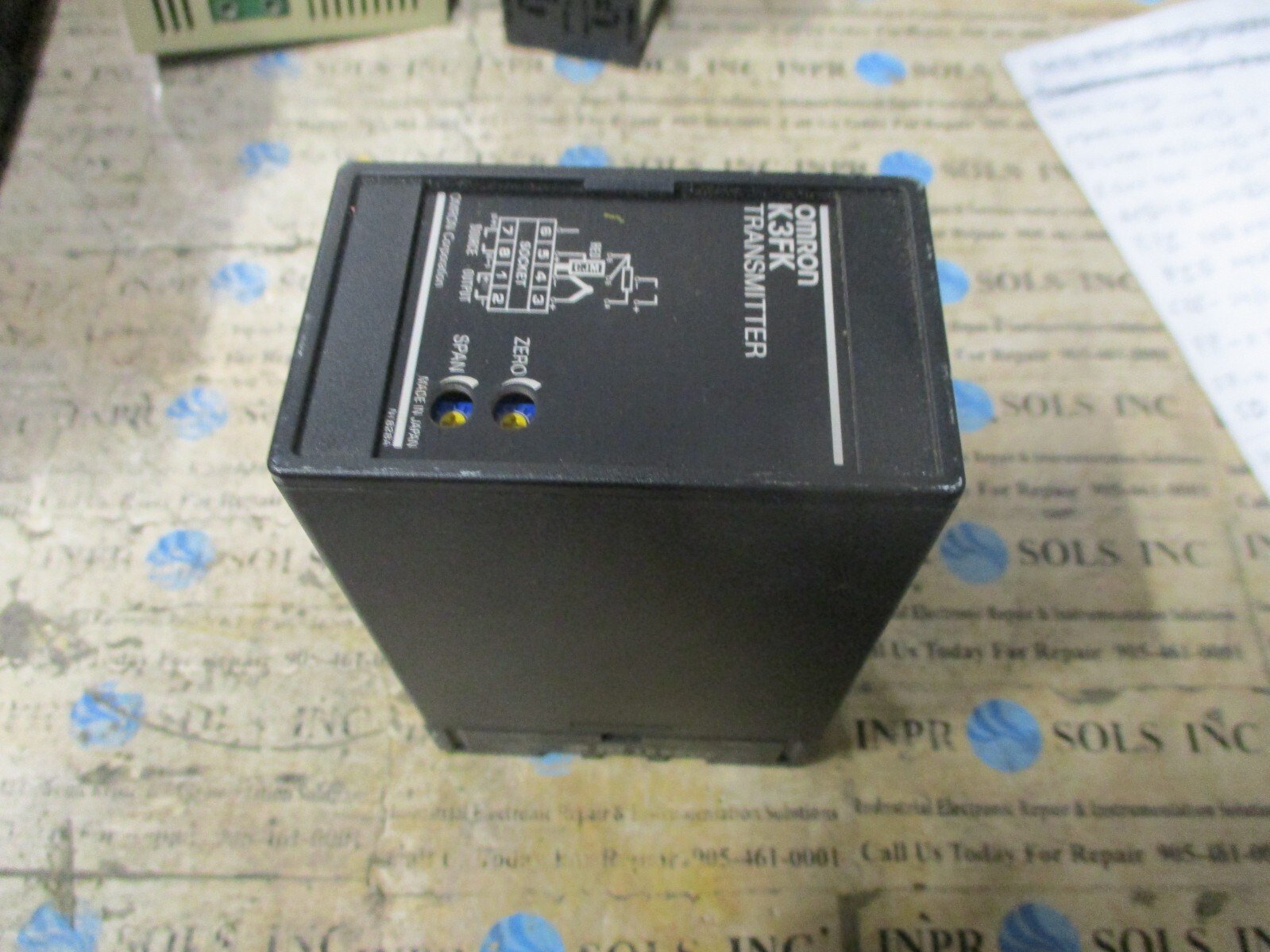 Omron-K3FK-VS-44-C-Transmitter-OMRON-K3FK-Transmitter-0-10VDC-110VAC-Tested-166059960471 Omron K3FK-VS-44-C Transmitter OMRON K3FK Transmitter 0-10VDC 110VAC *Tested* - Image 1