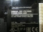 Omron NX-PD1000 Power Feed Unit 24VDC 10W 5.8V NX-PD1000 PLC Supply *Tested* - Image 5