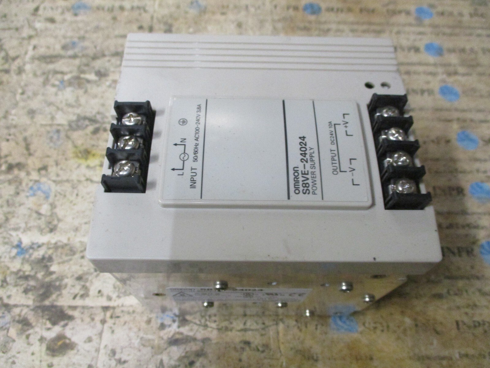 Omron-S8VE-24024-DC-Power-Supply-100-240VAC-24VDC-10A-Omron-S8VE-24024-Tested-156981690671 Omron S8VE-24024 DC Power Supply 100-240VAC 24VDC 10A Omron S8VE-24024 *Tested* - Image 1