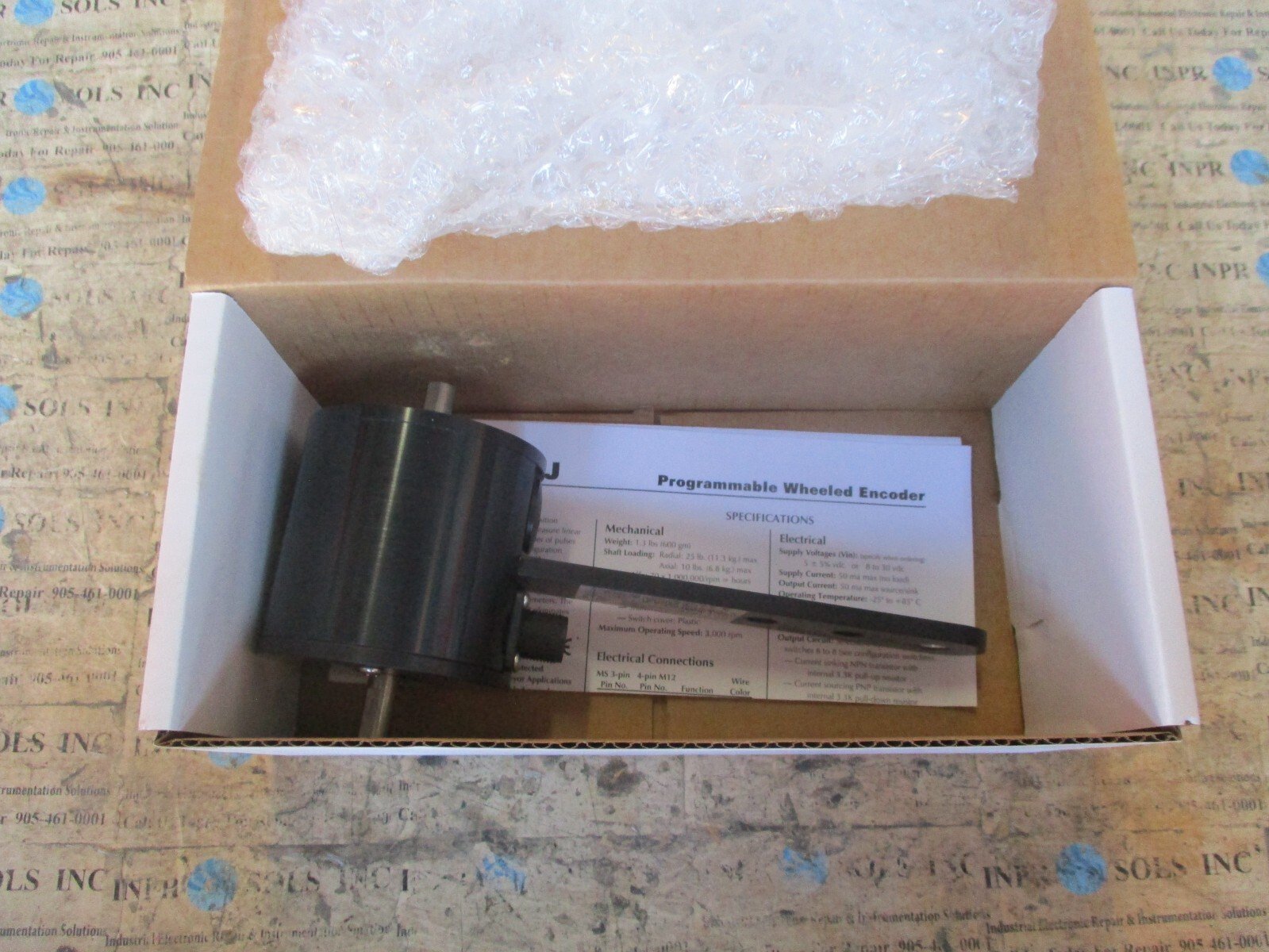 Photocraft-by-TRI-TRONICS-RH-P240AJ8-30-M148-Encoder-8-30VDC-Protected-OP-NEW-167594989521 Photocraft by TRI-TRONICS RH-P240AJ/8-30 M148 Encoder 8-30VDC Protected OP *NEW* - Image 1