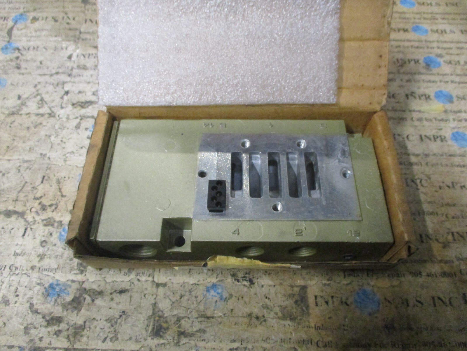 ROSS-474K91-SUB-BASE-Solenoid-Valve-ROSS-SUB-BASE-Solenoid-Valve-474K91-NEW-156190488281 ROSS 474K91 SUB BASE Solenoid Valve ROSS SUB BASE Solenoid Valve 474K91 *NEW* - Image 1