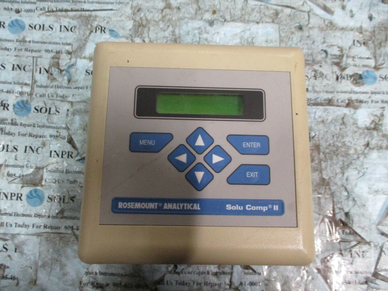 Rosemount-1055-Analytical-1055-02-10-20-30-Solu-CompII-Controller-24VDC-Tested-154146367871 Rosemount 1055 Analytical 1055-02-10-20-30 Solu CompII Controller 24VDC *Tested* - Image 1