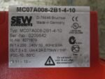 SEW MC07A008-2B1-4-10 Eurodrive AC Drive 200-240VAC 9.9A 0.75kW 1HP *Tested* - Image 7