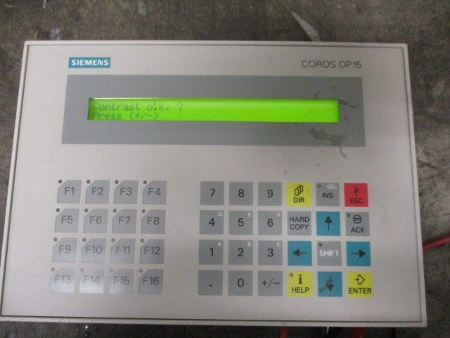 SIEMENS-6AV3515-1EB01-Operator-Panel-OP15-A-COROS-HMI-Display-24VDC-Tested-157485317861 SIEMENS 6AV3515-1EB01 Operator Panel OP15-A COROS HMI Display 24VDC *Tested* - Image 1