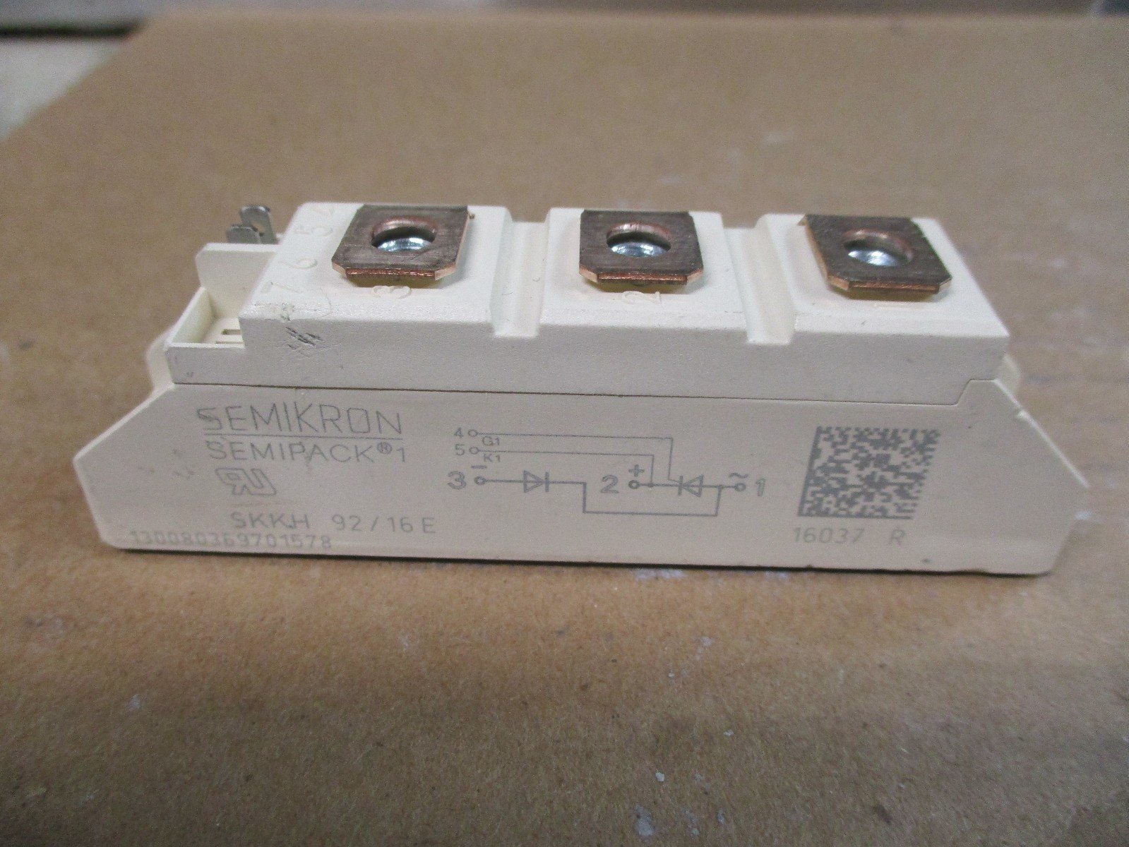 SKKH9216E-IGBT-MODULE-USED-FULLY-Tested-163032354291 SKKH92/16E IGBT MODULE USED FULLY Tested - Image 1