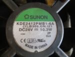SUNON KDE2412PMB1-6A Cooling Fan 24V DC 10.3W SUNON KDE2412PMB1-6A Fan *NEW* - Image 7