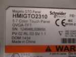 Schneider HMIGTO2310 Magelis GTO 5.7 Color Touch HMI QVCA-TFT 24VDC 1.1 *Tested* - Image 13