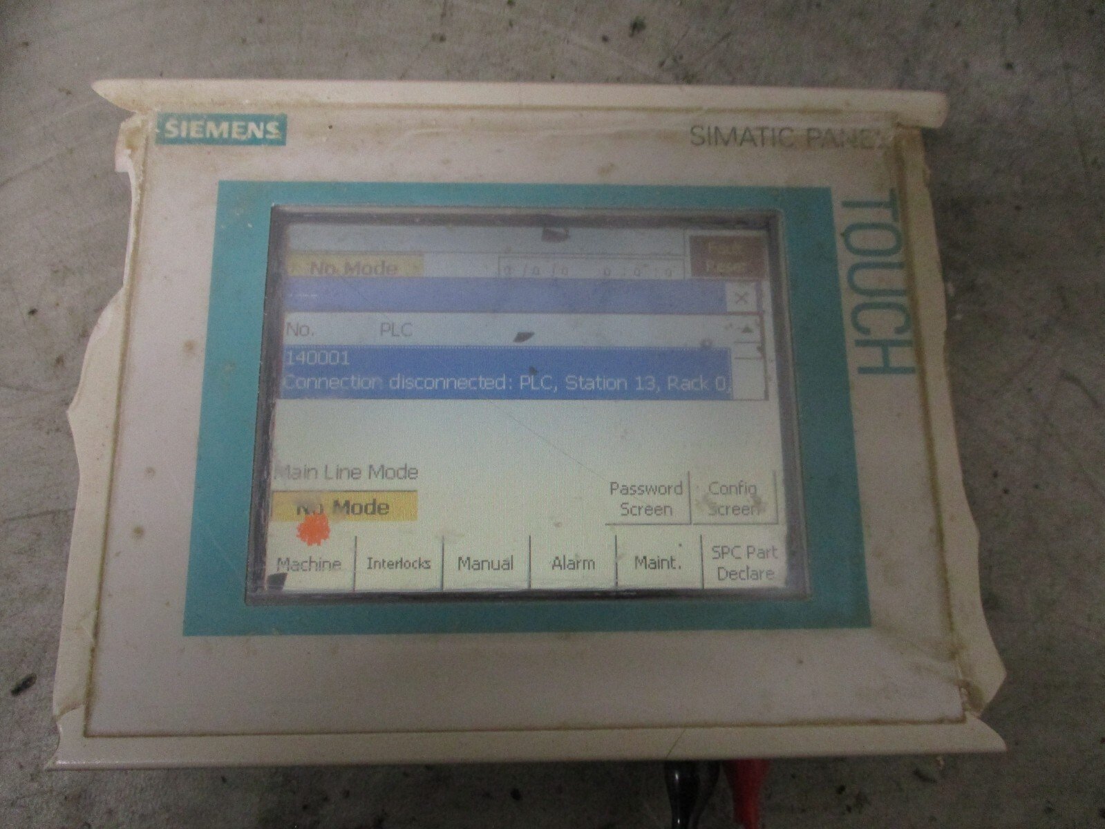 Siemens-6AV6-642-0BA01-1AX1-TP177B-PNDP-6-Simatic-Panel-TOUCH-HMI-24VDC-Parts-156116340461 Siemens 6AV6 642-0BA01-1AX1 TP177B PN/DP-6 Simatic Panel TOUCH HMI 24VDC *Parts* - Image 1