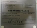 Siemens 6ES5 605-0RU11 Simatic PG 605R Programmable Controller Allis *Tested* - Image 7