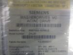 Siemens 6SE7022-1EP60-Z Masterdrives VC Z=L20 AC/AC Drive 20.5A 3Ph 480V *NEW* - Image 6