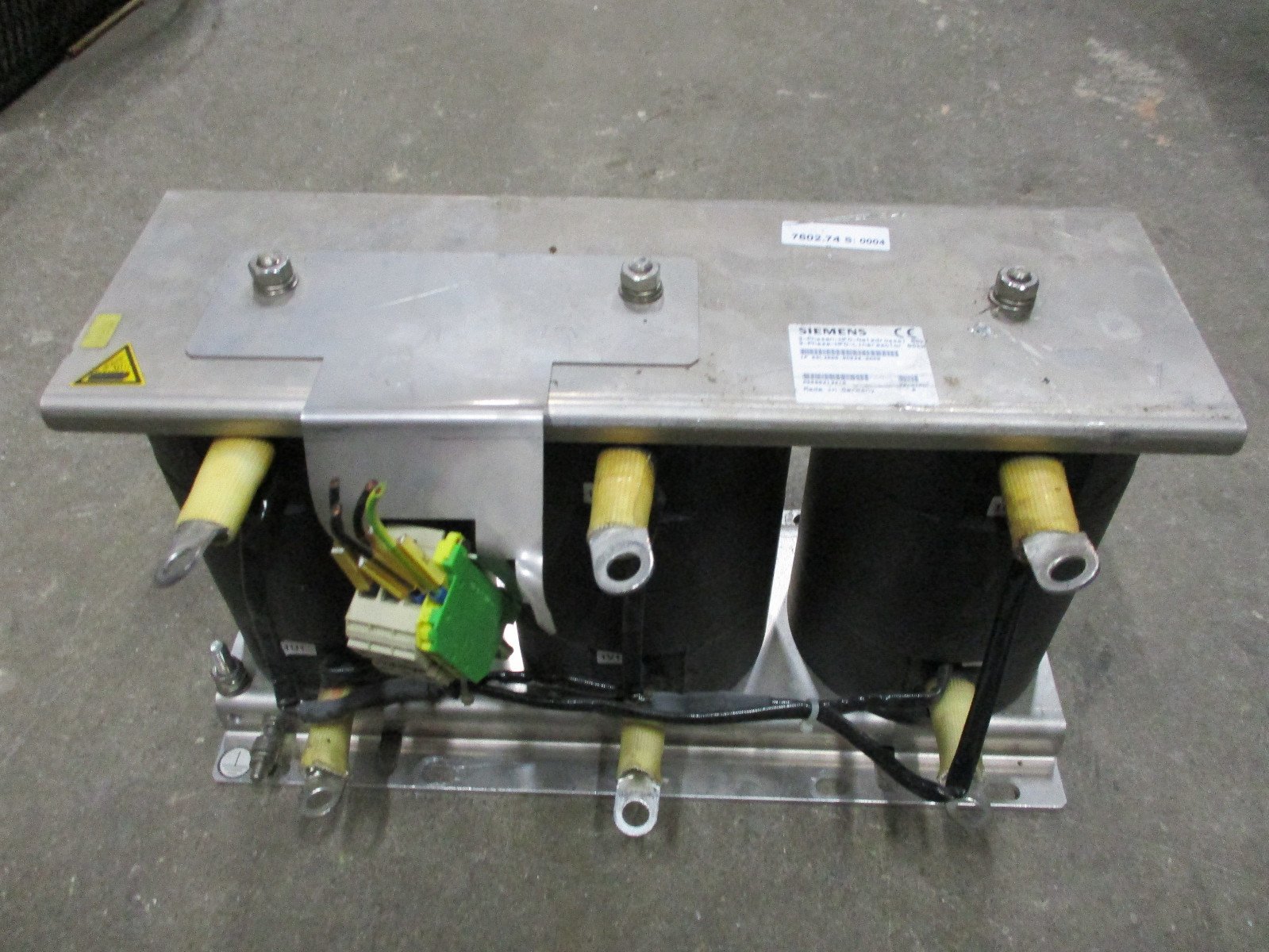 Siemens-6SL3000-0DE28-0AA0-3-Phase-HFD-Line-Reactor-80kW-Ver-A-Fully-Tested-153261173831 Siemens 6SL3000-0DE28-0AA0 3-Phase HFD Line Reactor 80kW Ver. A *Fully Tested* - Image 1