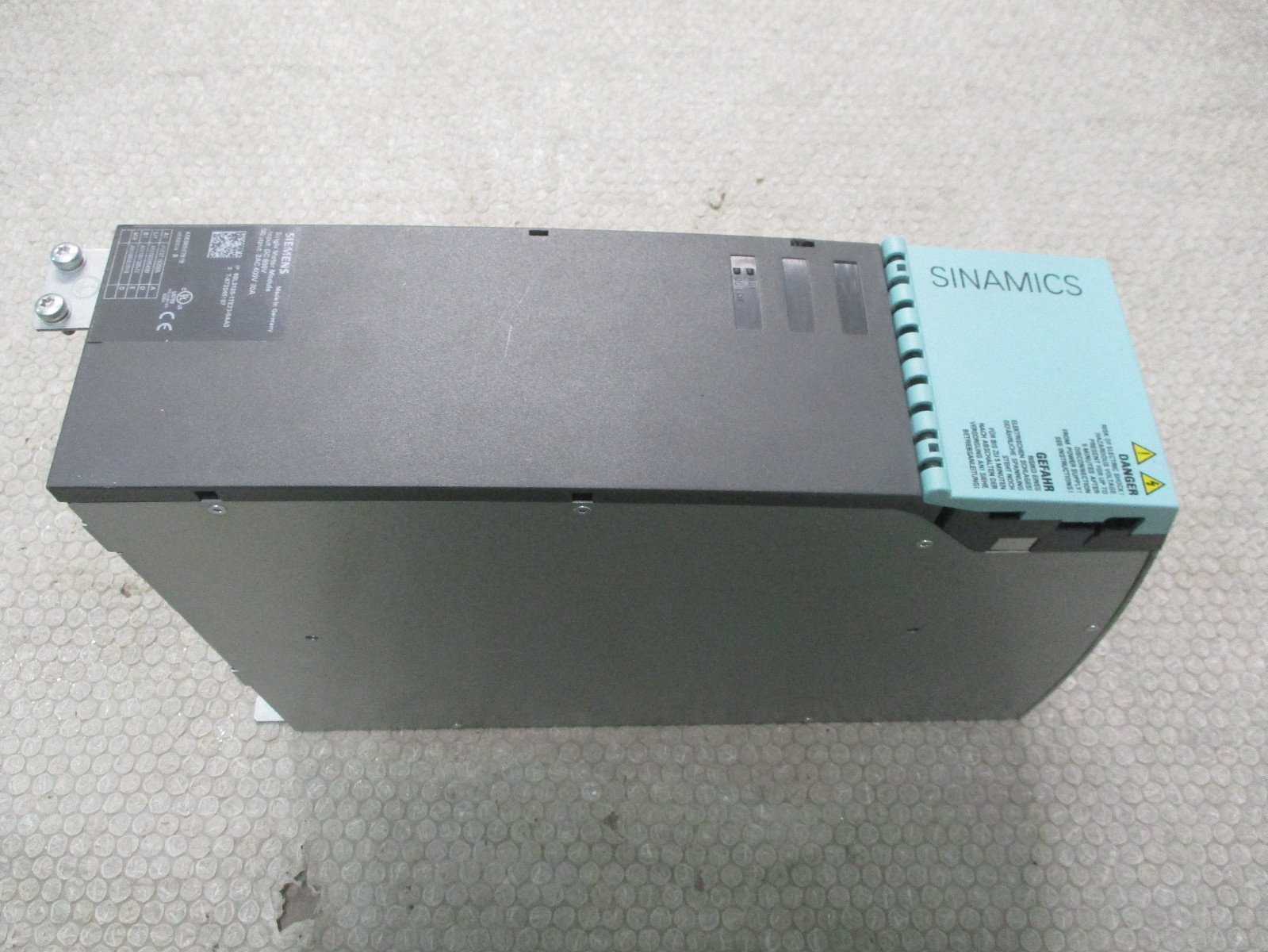Siemens-6SL3120-1TE23-0AA3-Sinamics-Single-Motor-Module-400VDC-30A-PARTS-BAD-154516268271 Siemens 6SL3120-1TE23-0AA3 Sinamics Single Motor Module 400VDC 30A PARTS BAD - Image 1