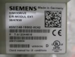 Siemens 6SN1146-1BB02-0CA2 SIMODRIVE E/R-MODUL EXT 36/47kW Ver D *Tested* - Image 8