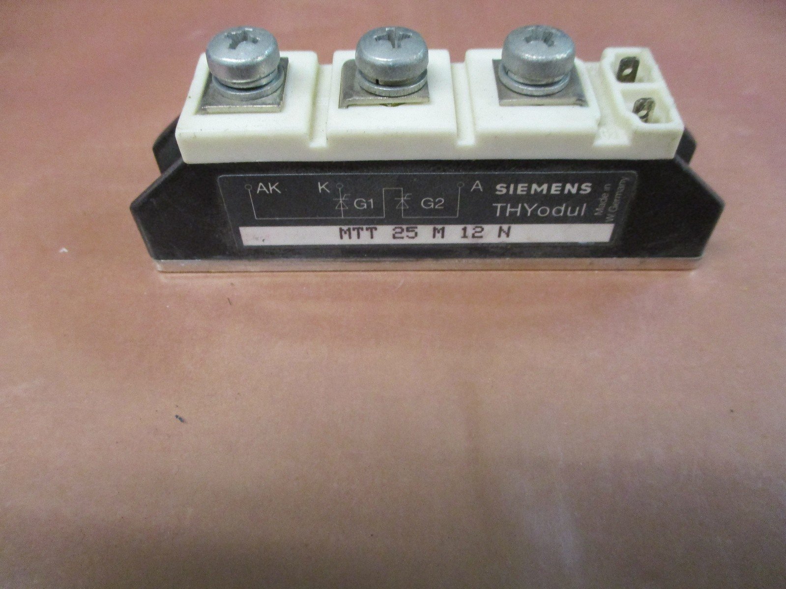 Siemens-MTT-25-M-12-N-MTT25M12N-USED-FULLY-TESTED-162843635551 Siemens MTT 25 M 12 N MTT25M12N USED FULLY TESTED - Image 1