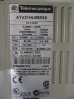 Telemecanique ATV31HU55S6X Altivar 31 AC Drive 600VAC 5.5kW 7.5HP 9Amp *Tested* - Image 6