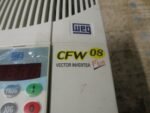 WEG CACFW080100B2024EON1A1Z CFW08 Vector Inverter 200-240VAC 10A 3Phase *Tested* - Image 5