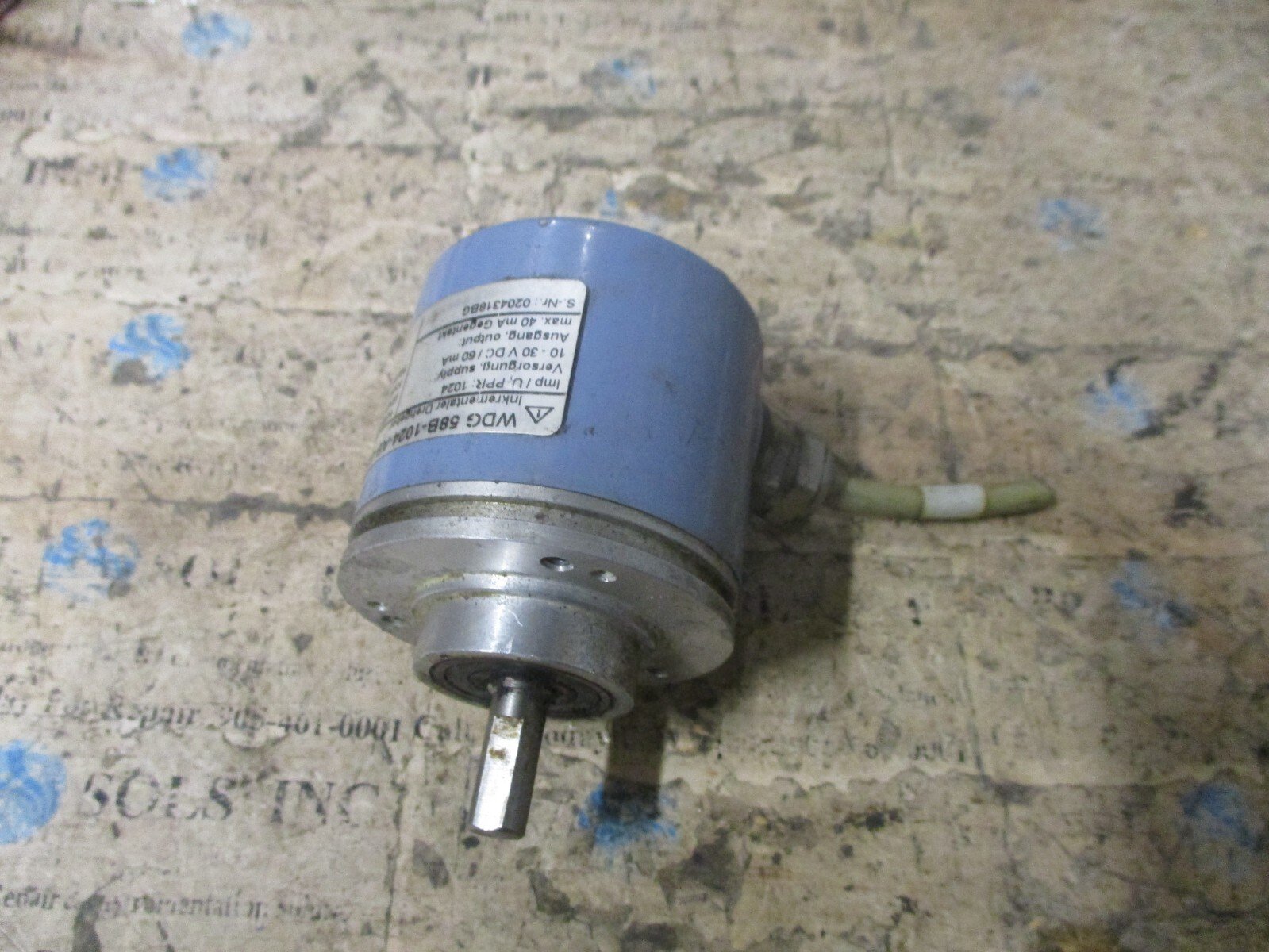 Wachendorff-WDG-58B-1024-AB-G24-K3-C99-Incremental-Encoder-10-30VDC-Tested-166921025521 Wachendorff WDG 58B-1024-AB-G24-K3-C99 Incremental Encoder 10-30VDC *Tested* - Image 1