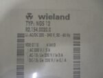Wieland NGS12 Safety Relay Module Wieland R2.154.0020.0 Unit 230VAC 5A *Tested* - Image 6