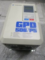 Yaskawa CIMR-P5M55P5 GPD 506/P5 AC Drive 500-600VAC 11A Spec 55P51F *TESTED* - Image 4