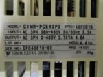 Yaskawa CIMR-PCE42P2 AC Drive Varispeed 606PC3 2.2kW 400VAC 4.8A 3.7KVA *Tested - Image 7