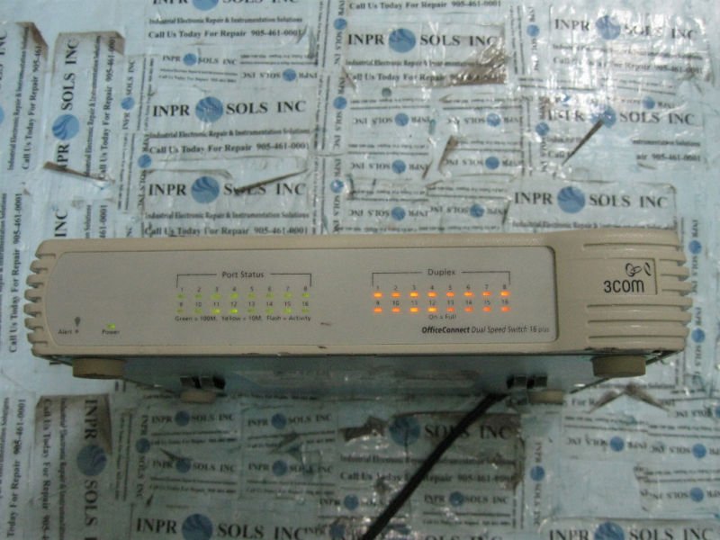 3com-Office-connect-16-port-Dual-Speed-Switch-Plus-4902A055-TESTED-161769532622 3com Office connect 16 port Dual Speed Switch Plus 4902A055 *TESTED* - Image 1
