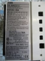 ABB OS 30ACC12 General Purpose Switch HRC I-CC 600VAC 30A 3/5/20HP *Tested* - Image 5