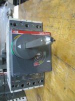 ABB T4N250 SACE TMAX 3-POLE CIRCUIT BREAKER 250A, 600V