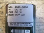 Action Pak 4380-0000 Wide Range DC Signal Conditioner 120VAC *Tested* - Image 7