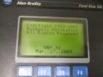 Allen-Bradley 2711-K3A17L1 PanelView 300 HMI Terminal 24V DC Ser B *Parts* - Image 4