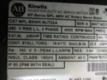 Allen Bradley MPL-B540K-MJ72AA Kinetix AC Servo Motor 460VAC 5.4kW/7.2HP*Tested* - Image 8