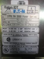 EATON IDT 37PK PM 3000 Power Series Panelmate Display P/N 92-00936-02 110/230AC - Image 8