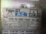 EATON IDT 37PK PM 3000 Power Series Panelmate Display P/N 92-00936-02 110/230AC - Image 9
