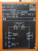Efector ifm DA0038 Inductive Safety Relay Module 230VAC 5VA 24VDC 3W *Tested* - Image 8