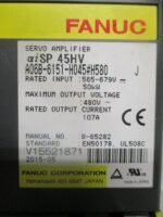FANUC A06B-6151-H045#H580 aiSP 45HV Servo Amplifier Unit 50kW 107A Ser J*Tested* - Image 7