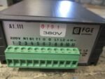 FGE A1.111 Voltage Load Monitoring Processor Unit 220VAC FGE A1.111 *Tested* - Image 5