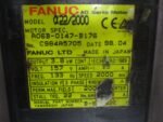 Fanuc A06B-0147-B176 a22/2000 AC Servo Motor 157VAC 3.8kW 15A 22Nm 133Hz*Tested* - Image 6