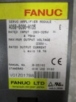 Fanuc A06B-6096-H105 Servo Amplifier Module 283-325VDC 4.75kW 18A Ser E *Tested* - Image 5