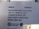 Ferraz Shawmut US6J3 ULTRASAFE Block 600VAC 60A AMP-TRAP AJT35 FUSE 35A *Tested* - Image 8