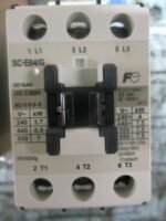 Fuji SC-E04/G Magneic Contactor SE16AG 24VDC Coil Fuji SE16AG 10HP 600VAC *NEW* - Image 6