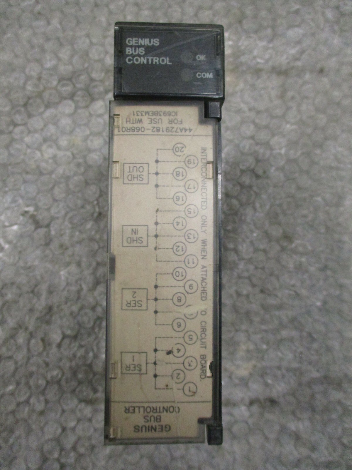 GE-Fanuc-IC693BEM331A-Genius-Bus-Controller-Module-Series-90-30-Tested-163706139412 GE Fanuc IC693BEM331A Genius Bus Controller Module Series 90-30 *Tested* - Image 1