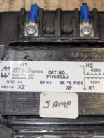 Hammond Transformer PH500AJ 500VA, Pri. 600V, Sec 120V - Image 3
