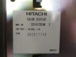 Hitachi CD1472D1M Color Display LCD CRT Industrial CRT 100-120VAC 1.5A *Tested* - Image 9