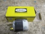 Hubbell HBL5466C Insulgrip Plug 20A 250V NEMA 6-20P 2-Pole 3-Wire Grounding*NEW*